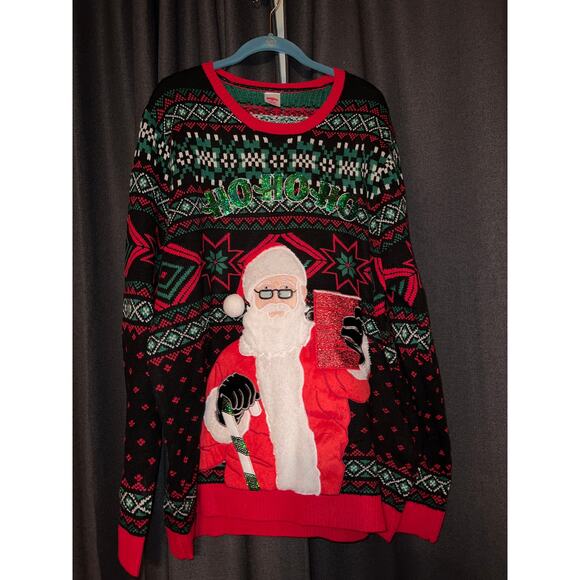 Ugly Christmas Sweater Xmas Size 2XL - Picture 1 of 4